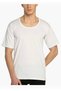 Men's White Combed Cotton Crew Neck Undershirt 103 New Season (2 Economic Pack) - 3