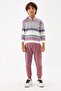 Boy's Patterned Sweatshirt 22fw0nb3401