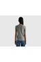 Women's Gray Melange Basic Short Sleeve Crew Neck Tshirt Gray Melange - 3