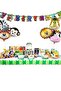 Safari Animals Foil Balloon Set 6 Pieces Small Size - 4