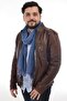 Denim Indigo Men's Cotton Scarf