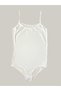 Women's White Rope Strap Stud Body