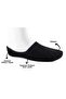 10 Pack Men's Black Bamboo Seamless Silicone Non-Slip Heel High Quality Invisible Ballerina Socks - 2