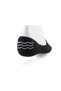 Pack of 6 Women's Black Bamboo Seamless Silicone Non-Slip Heel High Quality Invisible Ballerina Socks - 3