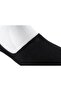 Pack of 6 Women's Black Bamboo Seamless Silicone Non-Slip Heel High Quality Invisible Ballerina Socks - 5