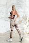 Push-up Detail Shaping / Sculpting Batik Leggings - 3