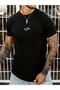 Plus Size Script Code Printed Oversize Crew Neck Summer Cotton T-shirt