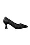Lace Stoned Heeled Women's Shoes - 5