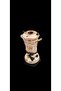 Copper Samovar Heavy Hand Embroidered Rose Flower Pattern Black Thermostat Water Heater Kettle Teapot - 4
