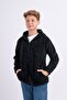 Unisex Young Child Polar Welsoft Plush Pocket Jacket - 2