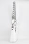 Women's White Crossbody Shoulder Bag 034 - 9