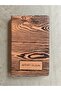 (1 Piece) 13x21 Box, Leather Calculation Pad, wooden, Wooden Coin Box, Ticket