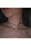 Heart Detail Necklace with Chain - 3