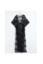 Berilla long Lace Dressing Gown - 3