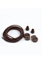 100 Cm Smart Sports Shoe Laces Brown - 2