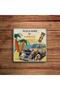 Cities and Classic Cars Natural Stone Travertine Coasters Set of 4 - 3