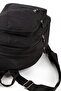 Crinkle Waterproof Fabric Medium Size Unisex Backpack - 5