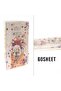 Patterned A5 Notebook with Glitter and Watery Cover - 6