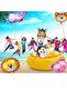 Safari Animals Foil Balloon Set 6 Pieces Small Size - 3