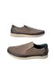 Genuine Leather Beige-Elastic Casual Men's Shoes