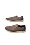 Genuine Leather Beige-Elastic Casual Men's Shoes - 3