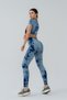 Push-up Detailed Shaping Sports Batik Leggings - 4