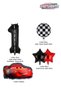 Black Numeral Balloon Lightning Mcqueen Balloon Set Cars (Cars) - 2