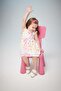 Baby Girl Patterned Sleeveless 2-Piece Dress - 2
