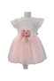 Tulle Girls' Summer Birthday Special Occasion Wedding Eid Dress - 2