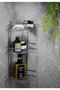 حامل شامبو لتنظيم زوايا الحمام، رف استحمام من الكروم EK-03