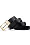 Genuine Leather Italian Buckle Belt William Polo Men's Leather Belt - 3