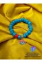Glass Basement Bead Charm Evil Eye Bead Bracelet Evil Eye Beaded Bracelet