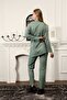 Camisole Long Sleeve Double Suit - 6