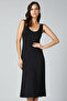 Women's Black Back Detailed Dress EB2492 - 2
