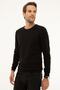 Men's Anthracite Gray Melange Slim Fit Sweater G021SZ0TK.000854021 - 3