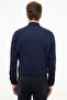 Lacivert Slim Fit Basic Gömlek - 3