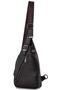 Brown Unisex Shoulder Bag Gns0200Bodybag - 2