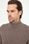 Men's Mink Slim Fit Full Turtleneck Sweater G021SZ0TK.000854184 - 2
