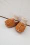Girl Boy Baby Suede Leather Furry Booties