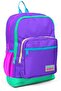 Purple Four Compartment Primary School and Daily Backpack - Girl
