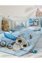 100% Cotton Owl Pattern Baby Duvet Cover Set - 4