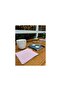 Pink Gingham Soft Fabric Washable Cup Mug Pad - 2