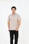DAD SINGLE POCKET COLLAR STRIPED T-SHIRT - 5