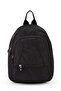 Crinkle Waterproof Fabric Medium Size Unisex Backpack