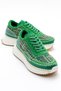 NANTE Green-Tweed Women's Sports Shoes