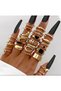 Women's Set of 27 Vintage Rings - 7