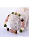 Sunstone, Moonstone, Pink Quartz, Tiger's Eye, Transformed Citrine Natural Stone 8 mm Bracelet - 2