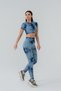Push-up Detailed Shaping Sports Batik Leggings - 2