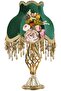 Hürrem Green Flower Patterned - Set of 2 Lampshades - 2