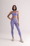 Push-Up Detailed Recovery Purple Melange Sports Leggings